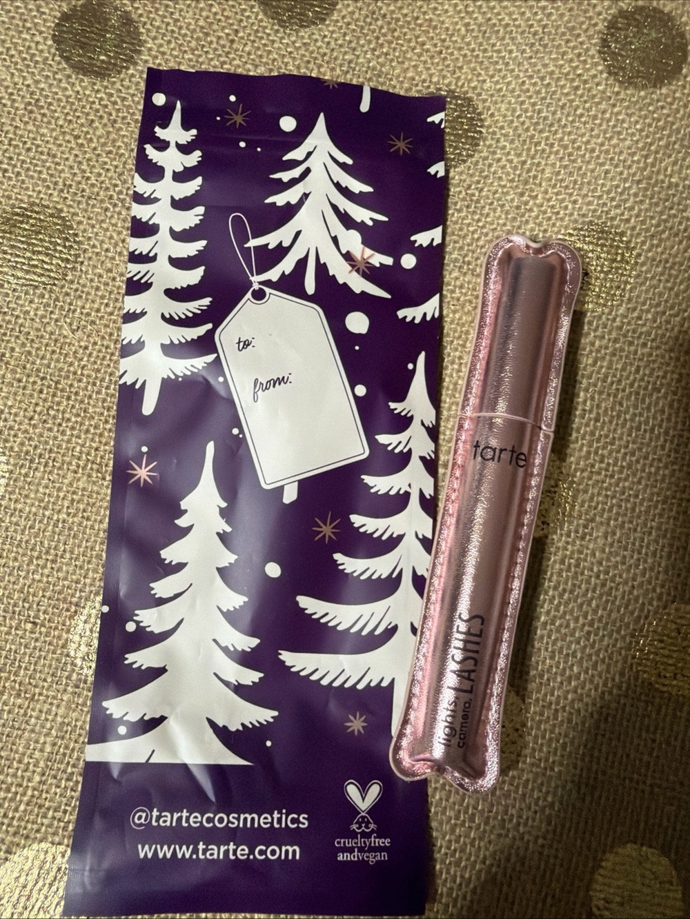tarte Lights, Camera, Lashes Mascara â black